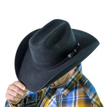 Load image into Gallery viewer, Black Wool Felt Hat - Cattlemans
