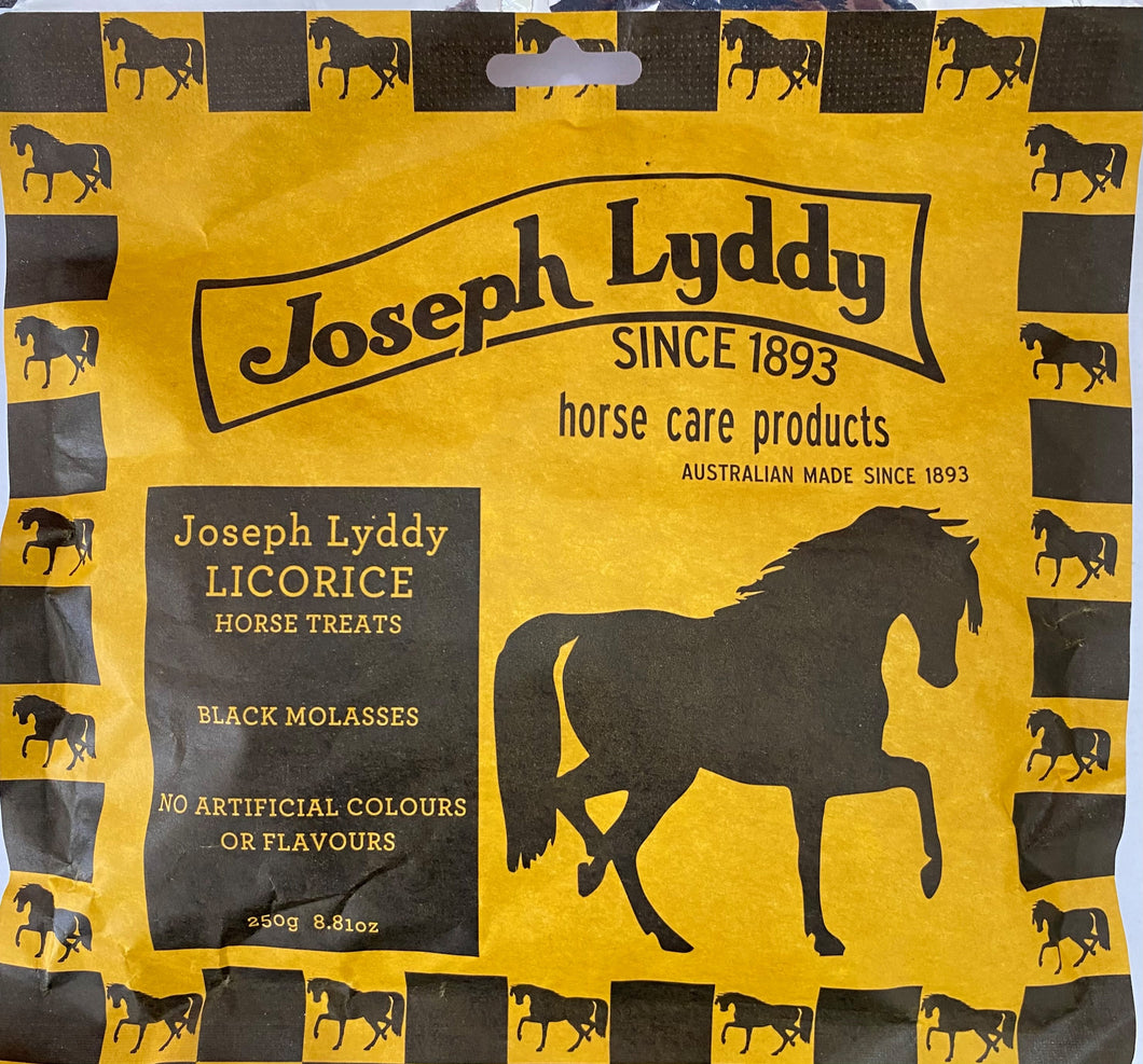 Joseph Lyddy Licorice Horse Treats 250g