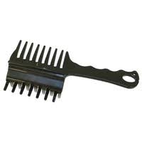 braiding comb with clip